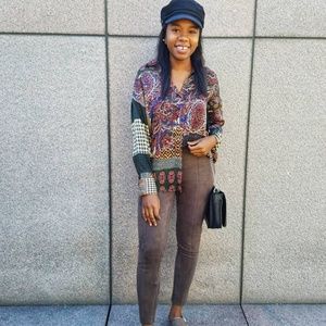 Patterned Button Down